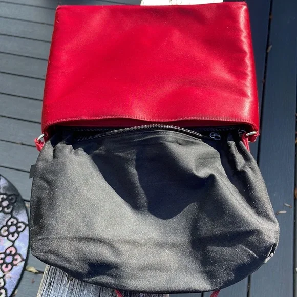 Vintage Kate Spade Cranberry Color Shoulder Bag. 8 X 11.  Pre-loved. - Picture 11 of 14